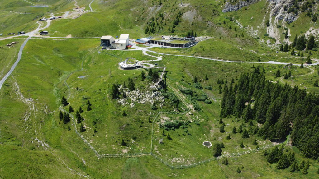 Flug über Bärenland Arosa